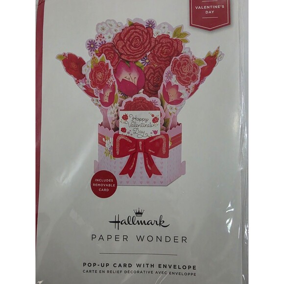 Hallmark Paper Wonder Pop Up Cards Valentine's Lot - Picture 4 of 5